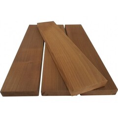 Планкен из термоберезы 20х180мм, сорт "Экстра" (без сучковый)