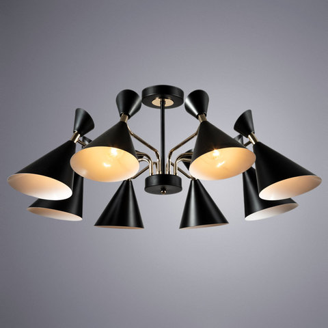 Люстра Arte Lamp Wellington A2711PL-8BK