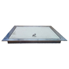 Люк напольный алюм. съемный Евростандарт 200х300х3см ШхВхГ