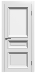 Трио-Н / Цвет РАЛ 9003 / Остекление "Сатинат белое" / Двери Верда
