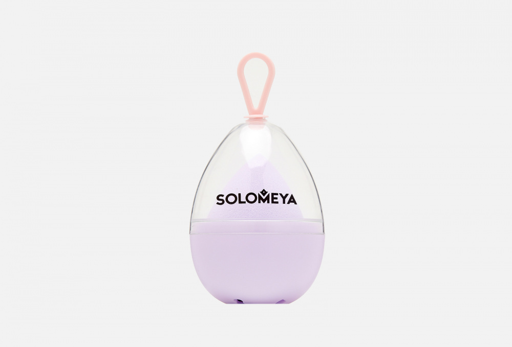 SOLOMEYA Косметический спонж для макияжа,  Purple-pink