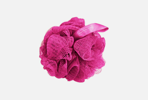 BEAUTY RELIGION Мочалка-облако для тела ФУКСИЯ Washcloud fuchsia (1 шт)