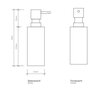 Decor Walther 0521216 Decor Walther Mikado SSP Дозатор для мыла, настольный, цвет: розовое золото