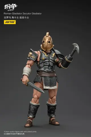 Фигурка Гладиатор Секутор масштаб 1/18 Roman Gladiator JoyToy