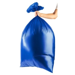 ЗУБР 240 л, 10 шт, синие, из первичного материала, особопрочные, строительные мусорные мешки, Профессионал (39159-240)