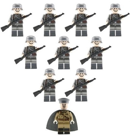 Минифигурки Военных Немецкая Армия серия 279