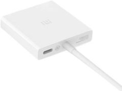 Умный адаптер Xiaomi Type-C to USB+USB-C+HDMI