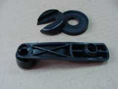 Ручка стеклоподъемника пластмассовая УАЗ 452