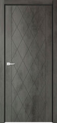 Межкомнатная дверь Севилья 21 / Цвет Бетон темный / Двери Верда
