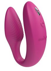 Розовый вибратор для пар We-Vibe Sync 2 - 