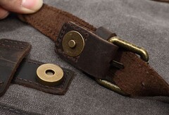 Рюкзак из ткани и кожи BUG 398 Gray