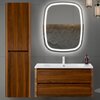 Cezares RELAX-1500-2A-SO-GM RELAX Шкаф подвесной с двумя распашными дверцами с доводчиками, с двумя полками, универсальный, Оружейная сталь, 400x300x1500, RELAX-1500-2A-SO-GM
