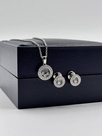 Кулон и серьги Chopard VGOLD