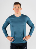 Элитная беговая рубашка лонгслив Noname Air T-Shirt LS UX Dark Blue