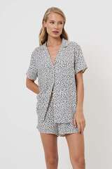 Пижама женская с шортами ARUELLE BEATRICH | Серый