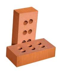 Кирпич рядовой полнотелый M150, тростник