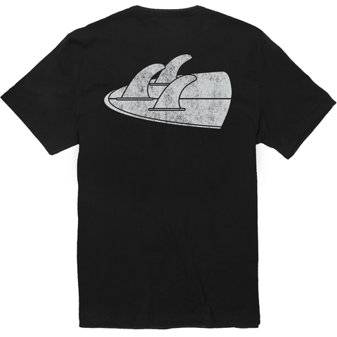 VISSLA Backward Fin Beach Grit Tee