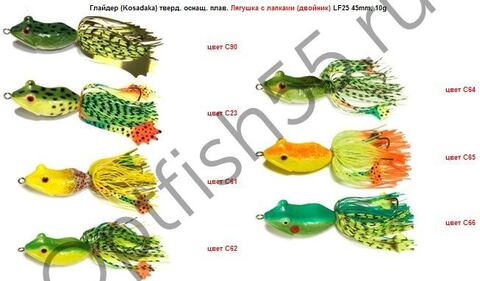 Лягушка-глайдер с лапками (двойник) LF25 Kosadaka