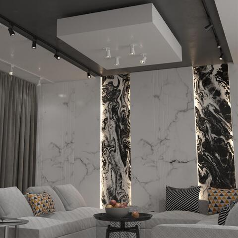 370931 SPOT NT22 белый Светильник встраиваемый IP20 GU10 50W 220V MOLO