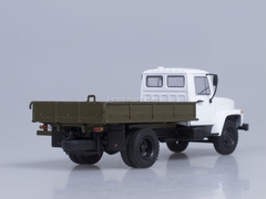 GAZ-3309 engine D-245.7 Diesel Turbo with awning white-beige AutoHistory 1:43