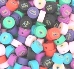 Бусины пришивные каучук, Ø 10 мм