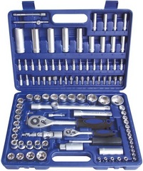 Набор инструмента  KINGTUL 108 предм. 1/2-1/4 ГОЛОВКИ (4-32 мм 6 гран.)