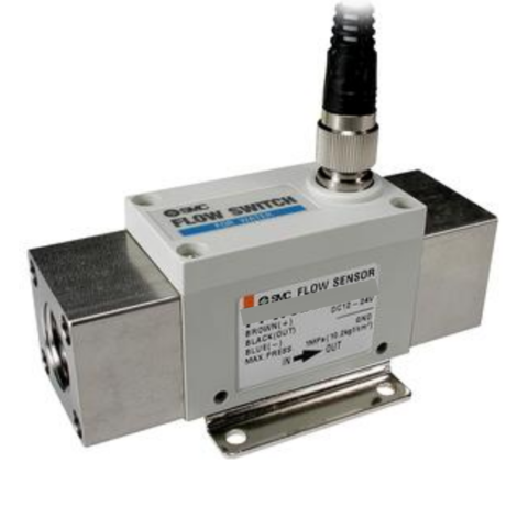 PF3W540-F04-1T-R-XTP01   Датчик расхода воды, 5-40 л/мин, 1-5VDC, датч. темп., G1/2