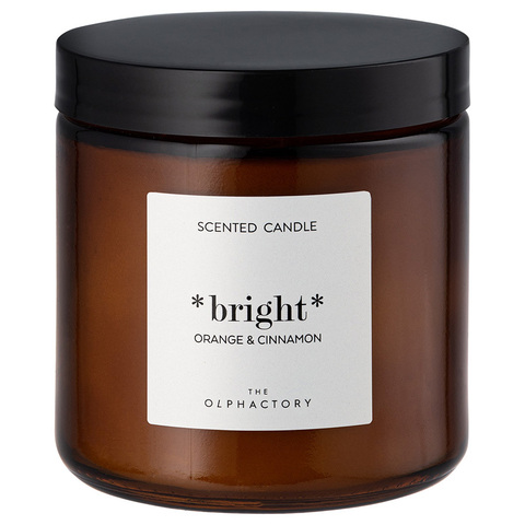 Свеча ароматическая 60ч Ambientair The Olphactory Bright Orange&Cinnamon