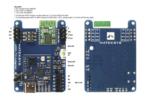 Передающий модуль Matek mR900-30-TX mLRS (MAVLink) 900MHz TX Module KIT (набор для сборки)