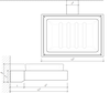 Decor Walther 0561860 Decor Walther Corner WSS Мыльница подвесная, стекло сатинированное, цвет: черный матовый