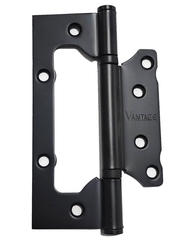 Петля без врезки B2-BL 125x7 5 x2.5 (черный)