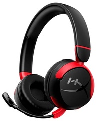 Наушники HyperX Cloud Mini Wireless черно-красный