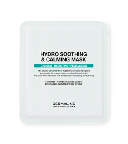 Успокаивающая, увлажняющая, восстанавливающая тканевая маска Dermaline HYDRO SOOTHING & CALMING MASK