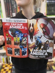 Captain America Vol 4: All Die Young (с автографом Anthony Falcone)