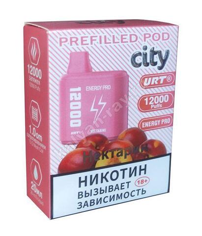 Картридж City Energy Pro Нектарин 12000 затяжек