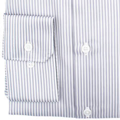 Сорочка мужская Seidensticker Slim Fit 01.645080-31 в серо-бежевую полоску