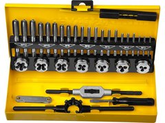 STAYER MaXCut, 32 предмета, легированная сталь, набор комплектных метчиков и плашек (28014-H32)
