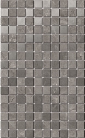 Декор Гран Пале серый мозаичный MM6361 250х400