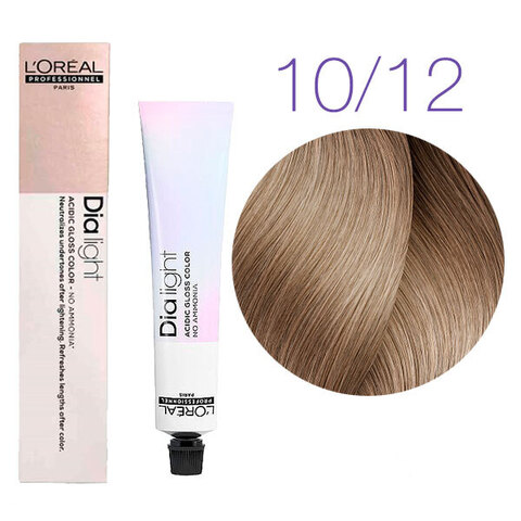 L'Oreal Professionnel Dia light 10.12 (Молочный коктейль пепельно-перламутровый) - Краска для волос