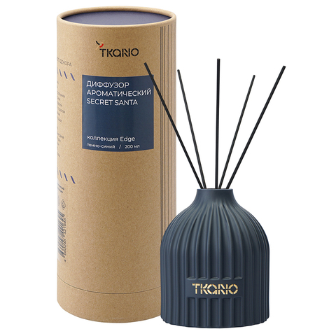 Диффузор ароматический 200мл Tkano Edge Secret Santa тёмно-синий
