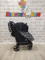 Коляска прогулочная Baballo Future 2024 мини-маус (черная рама)