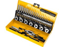 STAYER MaXCut, 32 предмета, легированная сталь, набор комплектных метчиков и плашек (28014-H32)