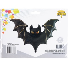 К Фигура, Мышь летучая черная с золотом, 59''/150 см, 1 шт.