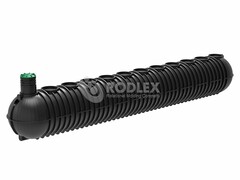 Резервуар химостойкий MT60-СHEMICAL наземный Родлекс цилиндрический 60000 л. горизонтальный (2400x15820x2500см;2772кг;черный) - арт.559981