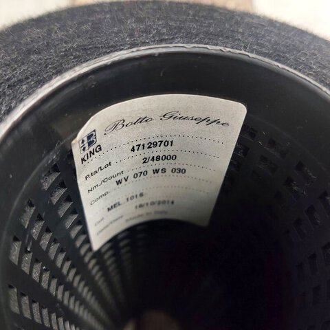 Меринос с кашемиром BOTTO GIUSEPPE KING 2/48 антрацит