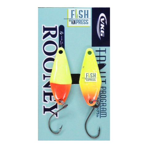 Блесна колеблющаяся на форель VKG ROONEY 2.2гр #023