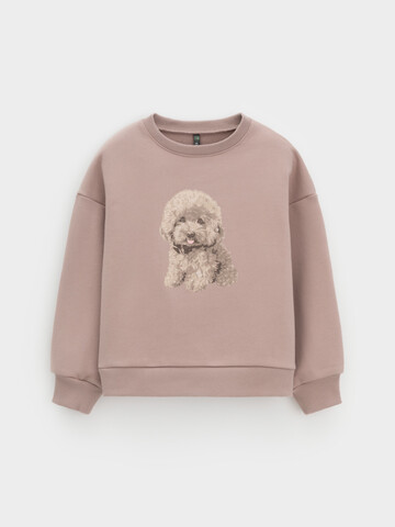 джемпер  для девочки  КР 302816/латте к625