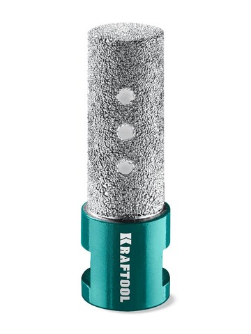 KRAFTOOL VS DIAMOND d 20 мм (М14, 50 мм), Вакуумная алмазная фреза пальчиковая (29810-20)