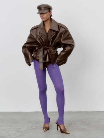 Куртка кожаная