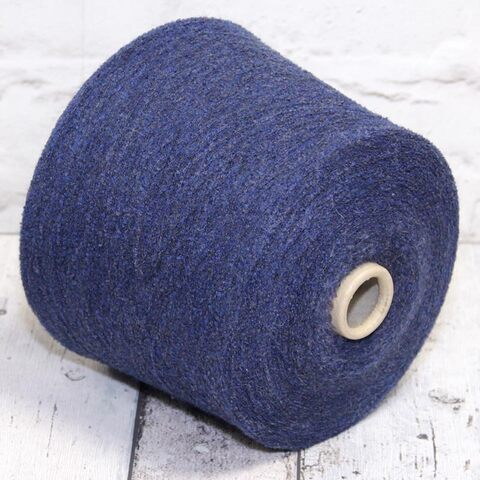 Микробукле кашемир (32%) с альпакой GARGANTU / SPUMA 1800 серо-синий